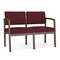 Lesro Lenox 2 Seat Tandem Seating W/ No Center Arm, 43.5 in W 24.5 in L 32 in H LS2101 - alternate 1